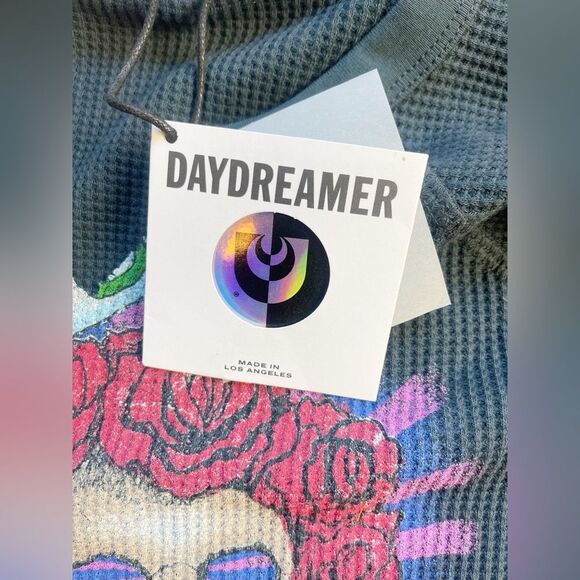 Daydreamer Grateful Dead Love Will See You Through LS Thermal. Large NWT - Picture 7 of 7